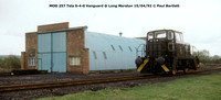 MOD 257 Tela 0-4-0 Vanguard @ Long Marston 92-04-15 � Paul Bartlett [2w]