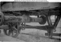 SMBP2065 tank wagon with Steel frame, riveted tank, bracing wires Built 1915 @ Tunnel Cement, Pitstone Tring 26-01-91 © Paul Bartlett [15w]