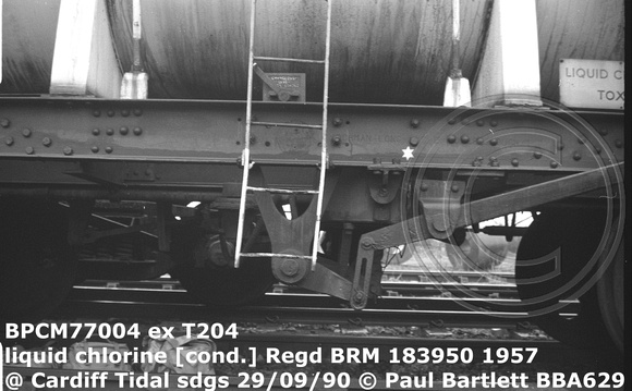 BPCM77004 ex T204 detail brake