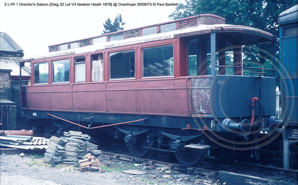 2 LYR 1 Director's Saloon Pres @ Oxenhope 73-08-26 � Paul Bartlett w
