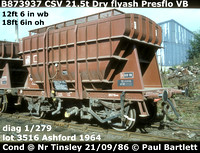 BR Vacuum braked dry fly ash Presflo CPV CSV