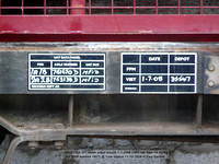 110333 OBA 31T Mesh sided rebuild 1-7-2008 EWS red Tare 14-400kg [lot 3909 Ashford 1977] @ York Station 2008-10-11 © Paul Bartlett [6w]