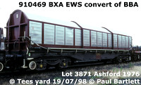 BBA, BLA, BXA and BWA  in use as coil carriers.