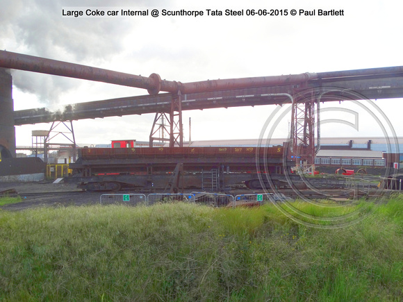 Large Coke car Internal @ Scunthorpe Tata Steel 2015-06-06 © Paul Bartlett [1w]
