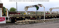 DR92545 YFAH SLINGER 3 Fastline Twin Crane Wagon @ York OTPD 2004-05-30 � Paul Bartlett [1w]