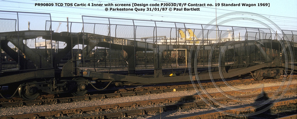 PR90809 TCD TDS @ Parkestone Quay 87-01-31 © Paul Bartlett w