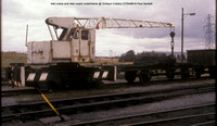 4wh crane and 4wh coach @ Onllwyn Colliery 86-04-27 � Paul Bartlett [2w]