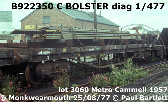 B922350 C BOLSTER