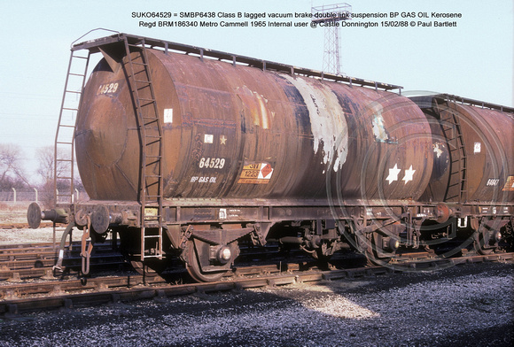 SUKO64529 = SMBP6438 Class B lagged BP GAS OIL Kerosene Internal user @ Castle Donnington 88-02-15 � Paul Bartlett w
