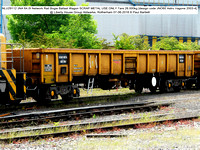 NLU29112 JNA 64.0t Network Rail SCRAP METAL USE ONLY Tare 26.000kg [design code JNO60 Astro Vagone 2003-4] @  Aldwarke, Rotherham 2018-06-07 © Paul Bartlett [1]