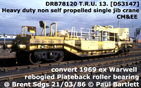 DR78-0xx & 781xx  BR Non Self Propelled twin jib cranes