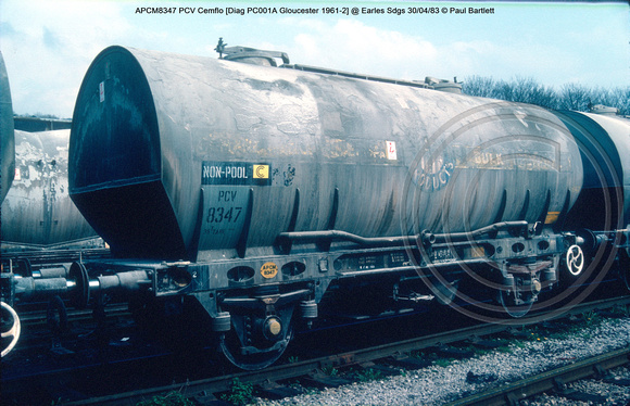 APCM8347 PCV Cemflo [Diag PC001A Gloucester 1961-2] @ Earles Sdgs 83-04-30 © Paul Bartlett w