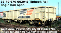 Tiphook & Touax JRA Rail bogie box, international registered 33 70 6790 0xx