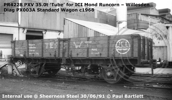 PR4228 PXV Sheerness Steel 91-06-30 © Paul Bartlett [1w]