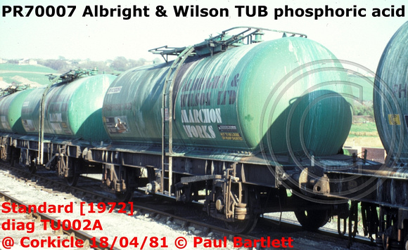 PR70007 Albright & Wilson TUB