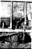 B437588 HKV 34t Iron ore hopper POOL 4223 Diag 1-167 lot 3002 Shildon 1957 @ Cardiff Tidal Sdgs 85-05-26 © Paul Bartlett [11w]