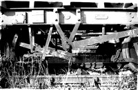 B437588 HKV 34t Iron ore hopper POOL 4223 Diag 1-167 lot 3002 Shildon 1957 @ Cardiff Tidal Sdgs 85-05-26 © Paul Bartlett [14w]
