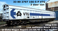 German VTG bogie vans, 2nd design diag E481 E593