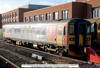 153385 53785 Network Rail Video Inspection Unit VIU3 [Convert Loram Derby August 2021] @ York Station 2024-01-01 © Paul Bartlett [13w]