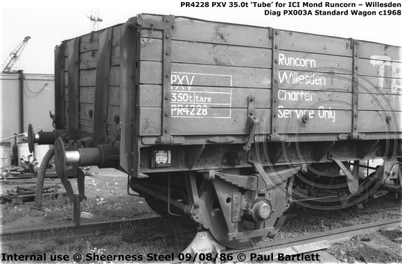 PR4228 PXV Sheerness Steel 86-08-09 © Paul Bartlett [9w]
