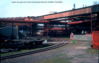 General view, pipes and conveyors @ Scunthorpe Steelworks 2003-04-12 © Paul Bartlett w