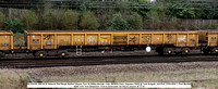 NLU29109 JNA 64.0t Network Rail Bogie Ballast Wagon Tare 26.000kg [design code JNO60A Astro Vagoane 2003] @ York Holgate Junction 2024-02-22 © Paul Bartlett w