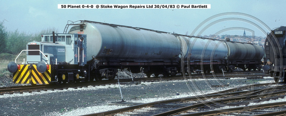 50 Planet  @ Stoke Wagon Repairs Ltd 83-04-30 � Paul Bartlett w