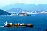 Nordstrand Container Ship @ Rio de Janeiro 12-06-2011 � Paul Bartlett [1w]