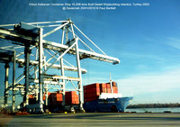 Orkun Kalkavan Container Ship @ Savannah Port 20-01-2010 � Paul Bartlett [2w]