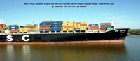 MSC Tokyo Container Ship @ Savannah 19-01-2010 � Paul Bartlett [2w]
