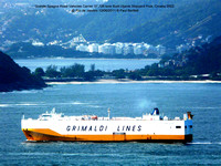 Grande Spagna Road Vehicles Carrier 37,726 tons Built Uljanik Shipyard Pula, Croatia 2002 @ Rio de Janeiro 12-06-2011 � Paul Bartlett [3w]