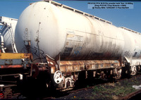 PR10102 PCA 36.5t Dry powder tank Tare 14-500kg [Diag PC015C Chas Roberts c1980] @ Healey Mills 2001-05-12 © Paul Bartlett w