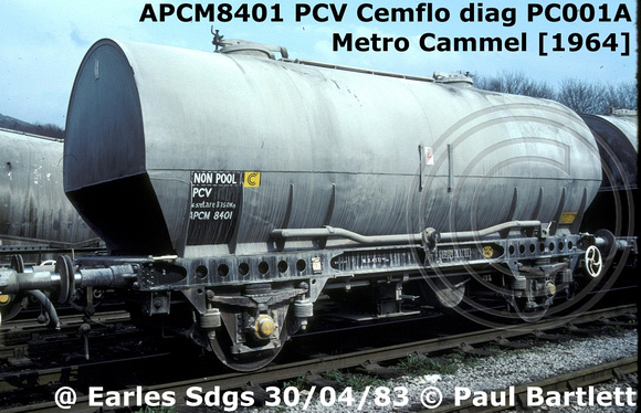 APCM8401 PCV Cemflo @ Earlles Sidings 83-04-30