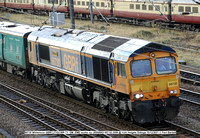 66730 Whitemoor GBRf [JT42CWR-T1  GM -EMD works no. 20068902-003 02.2008 @ York Holgate Sidings 2021-12-15 © Paul Bartlett [2w]