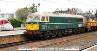 69005 [ex56007] Eastleigh GBRf Co Co in BR Green [Rebuild Progress Rail, Longport 06.2022] @ York Station 2024-04-18 © Paul Bartlett [2w]