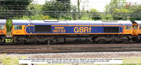 66733 Cambridge PSB [ex 66401] GBRf [classification JT42CWR GM EMD 2003 Works no. 20038515-1 @ York Holgate Junction 2024-04-20 © Paul Bartlett w