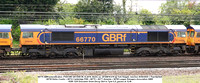 66770 GBRf [classification JT42CWR GM EMD 06.12.2014  Works no. 20128816-019 @ York Holgate Junction 2024-04-20 © Paul Bartlett w