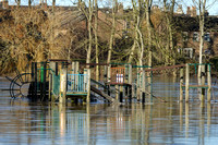 CRI02840 Flooded & Frozen Rowtree Park York 2021-01-25 © Paul Bartlett