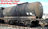 TRL51272 ex TR21 Class B 40t glw VB @ Ayr 84-07-23
