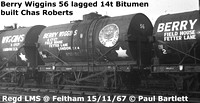 Berry Wiggins 56  at Feltham 67-11-15