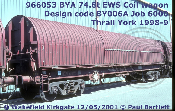 966053 BYA EWS @ Wakefield Kirkgate 2001-05-12