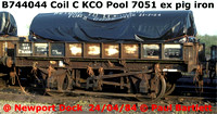 BR Coil C wagons converted from Pig Iron Wagons KCO SCO