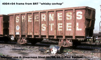 4004=04 Sheerness Steel 86-08-09 © Paul Bartlett [w]