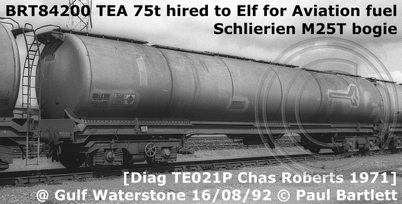 BRT84200 TEA Elf @ Gulf Waterstone 92-08-16