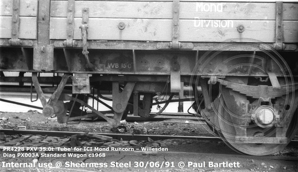 PR4228 PXV Sheerness Steel 91-06-30 © Paul Bartlett  [3w