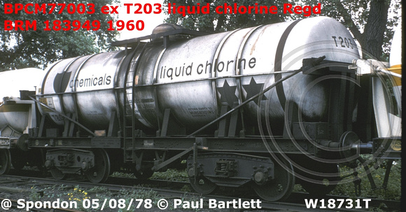 BPCM77003 ex T203 li chlorine