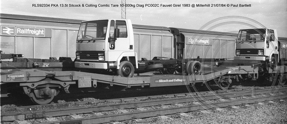 RLS92334 PKA S & C Comtic Diag PC002C Fauvet Girel 1983 @ Millerhill 84-07-21 � Paul Bartlett w