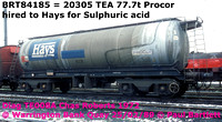 BRT84185 = 20305 Hays Sulphuric Acid @ Warrington Bank Quay 89-02-25 [2]