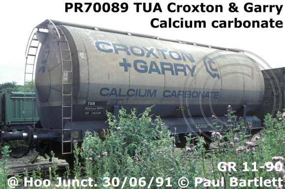 PR70089 TUA Croxton & Garry at Hoo Junction 91-06-30 [2]