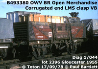 BR (LMS) open merchandise corrugated end OWV ZGV